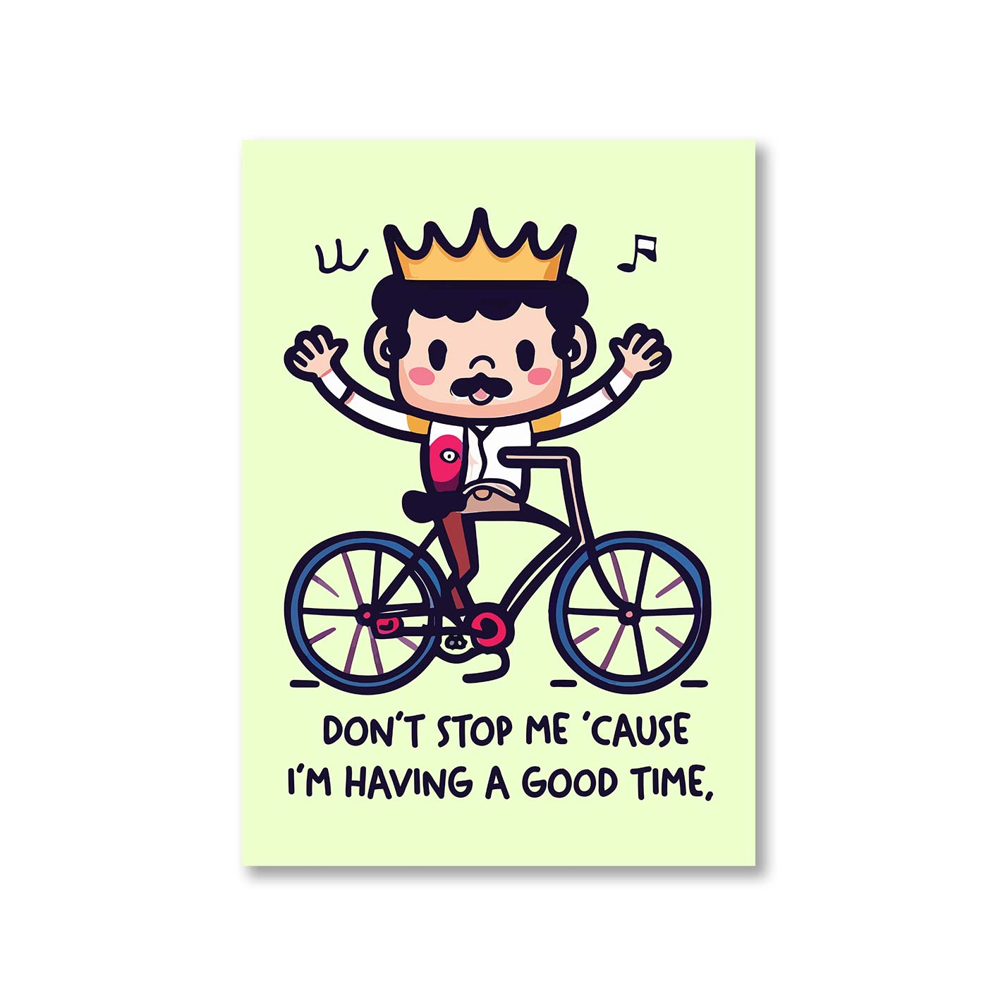 queen don't stop me now poster wall art buy online india the banyan tee tbt a4