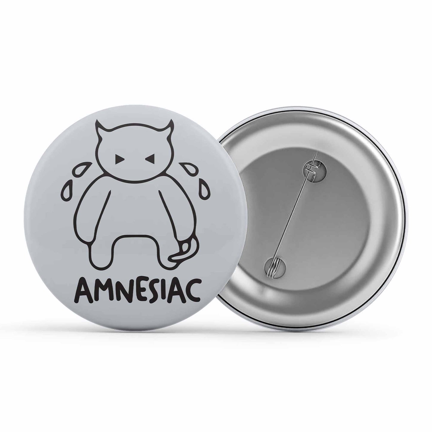 radiohead amnesiac badge pin button music band buy online india the banyan tee tbt men women girls boys unisex