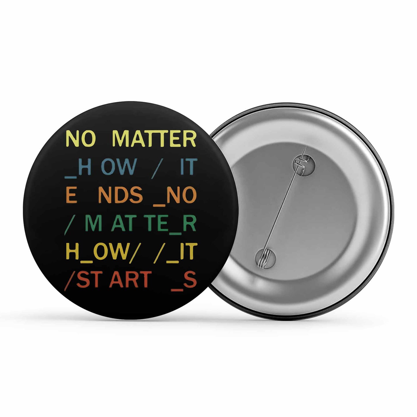 radiohead house of cards badge pin button music band buy online india the banyan tee tbt men women girls boys unisex