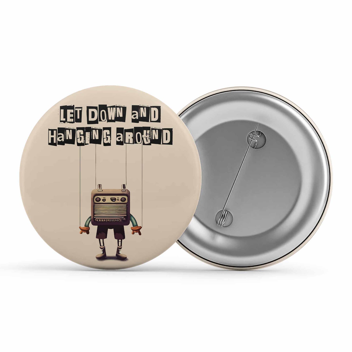 radiohead let down badge pin button music band buy online india the banyan tee tbt men women girls boys unisex