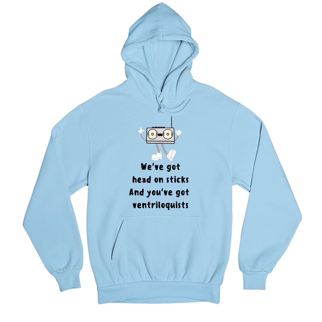 radiohead kid a hoodie hooded sweatshirt winterwear music band buy online india the banyan tee tbt men women girls boys unisex baby blue