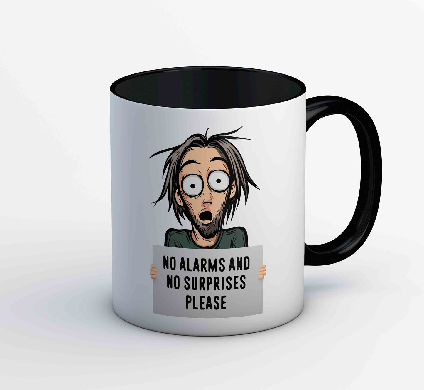 radiohead no surprises mug coffee ceramic music band buy online india the banyan tee tbt men women girls boys unisex