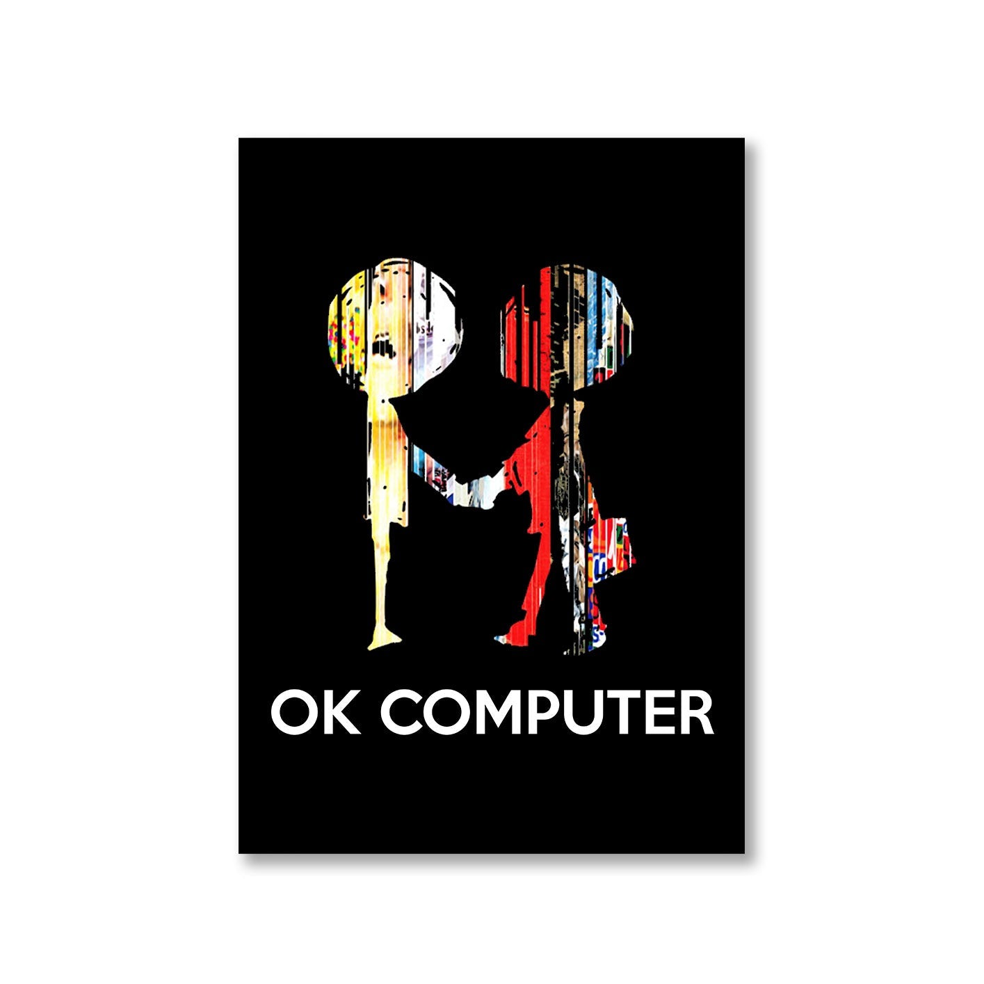 radiohead ok computer poster wall art buy online india the banyan tee tbt a4