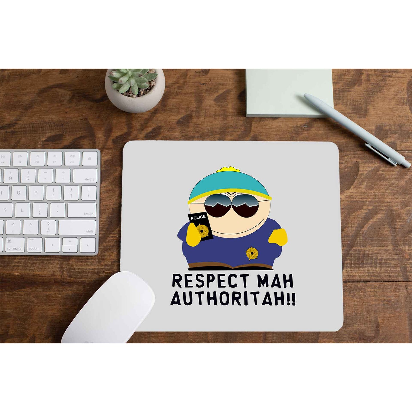 south park respect mah authoritah mousepad logitech large anime tv & movies buy online india the banyan tee tbt men women girls boys unisex south park kenny cartman stan kyle cartoon character illustration