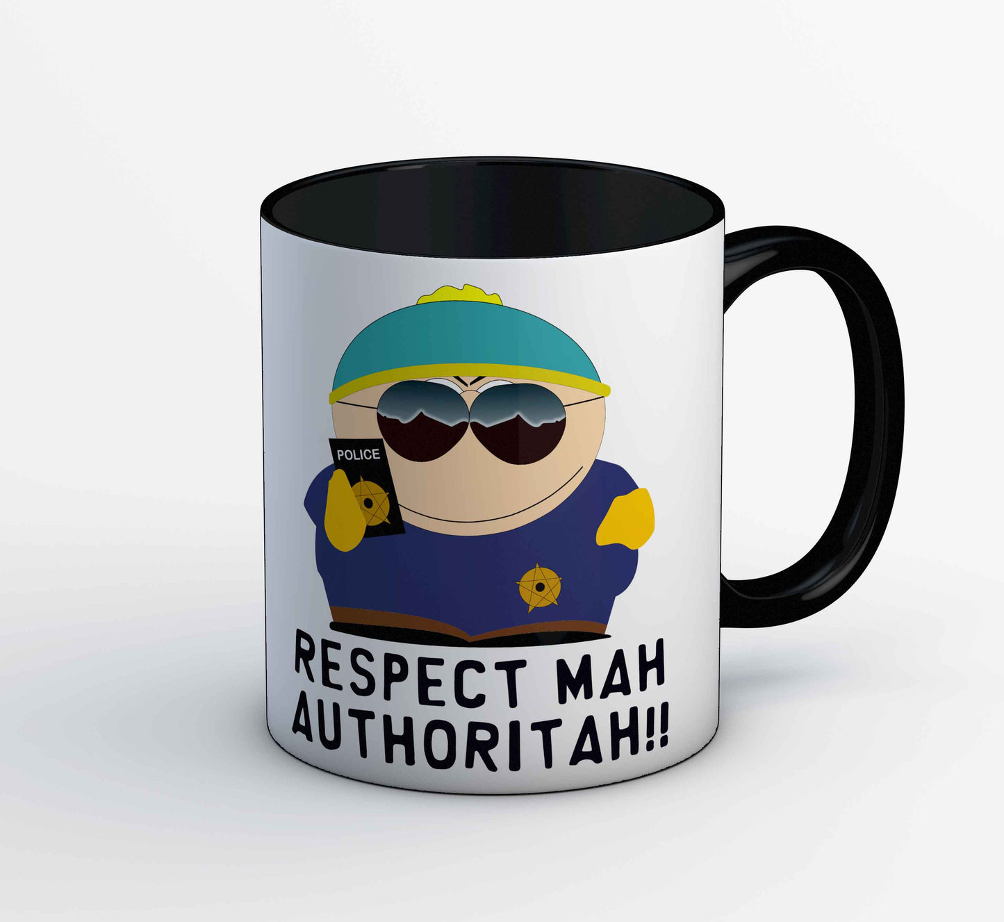 south park respect mah authoritah mug coffee ceramic tv & movies buy online india the banyan tee tbt men women girls boys unisex south park kenny cartman stan kyle cartoon character illustration