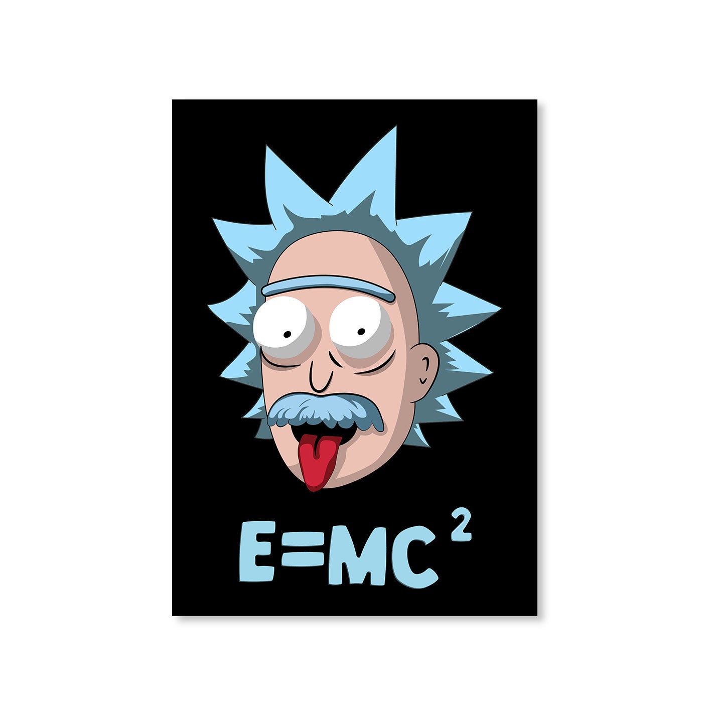 rick and morty genius poster wall art buy online india the banyan tee tbt a4 rick and morty online summer beth mr meeseeks jerry quote vector art clothing accessories merchandise