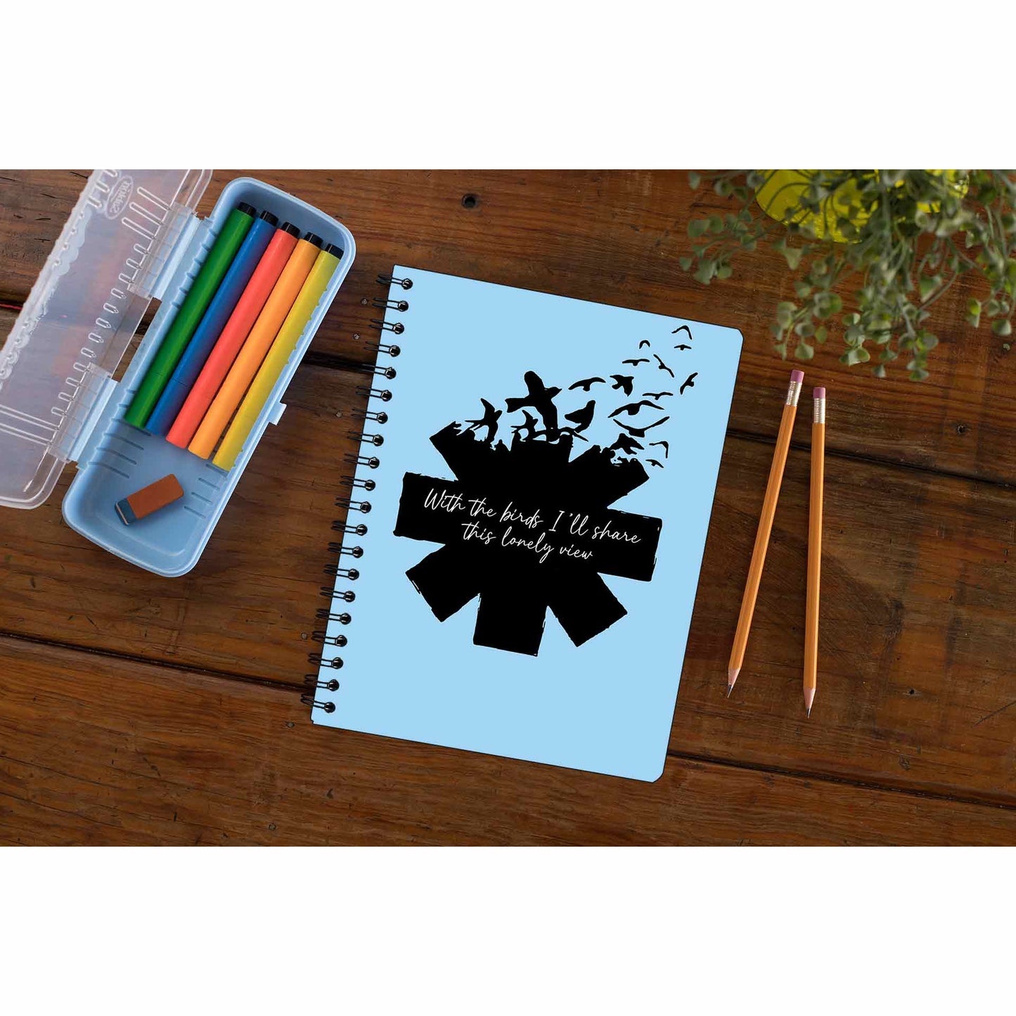 red hot chili peppers scar tissue notebook notepad diary buy online india the banyan tee tbt unruled