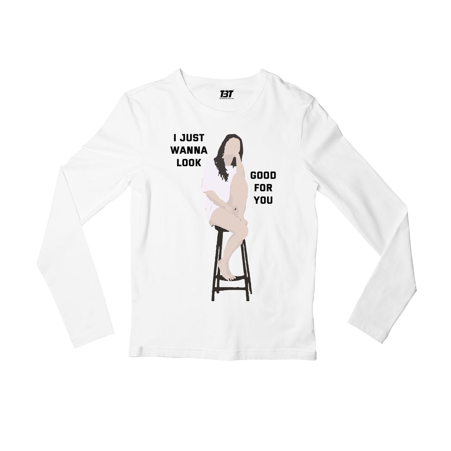 selena gomez good for you full sleeves long sleeves music band buy online india the banyan tee tbt men women girls boys unisex white