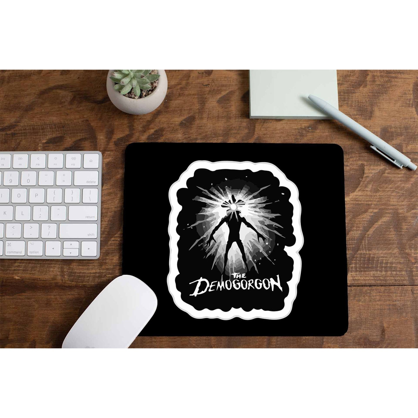 stranger things the demogorgon mousepad logitech large anime tv & movies buy online india the banyan tee tbt men women girls boys unisex stranger things eleven demogorgon shadow monster dustin quote vector art clothing accessories merchandise