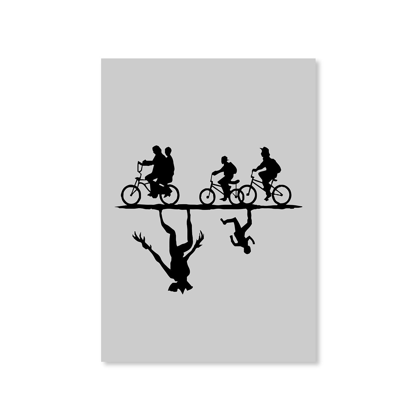 stranger things the upside down poster wall art buy online india the banyan tee tbt a4 stranger things eleven demogorgon shadow monster dustin quote vector art clothing accessories merchandise