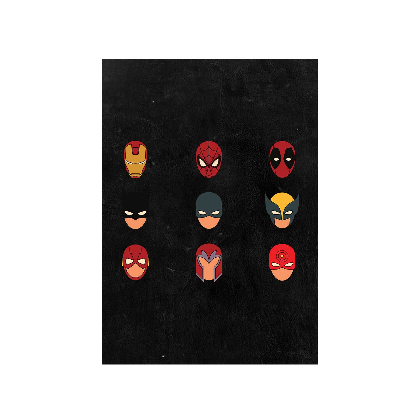 Superheroes Poster The Banyan Tee TBT