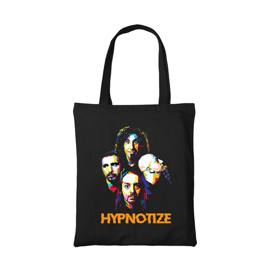 system of a down hypnotize tote bag hand printed cotton women men unisex