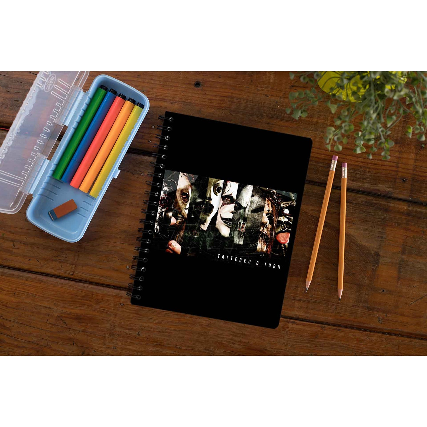slipknot tattered and torn notebook notepad diary buy online india the banyan tee tbt unruled