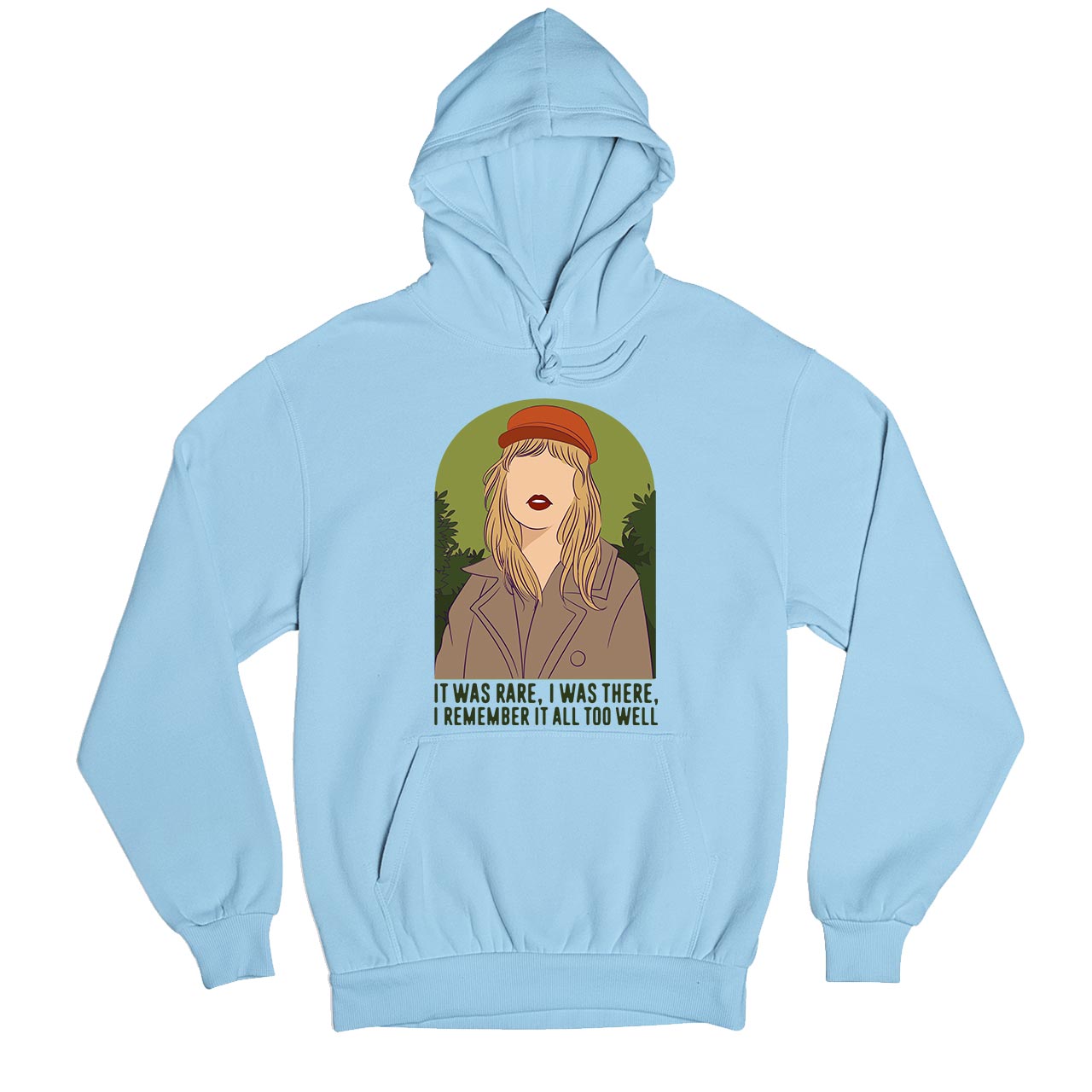 taylor swift remember it all too well hoodie hooded sweatshirt winterwear music band buy online india the banyan tee tbt men women girls boys unisex baby blue