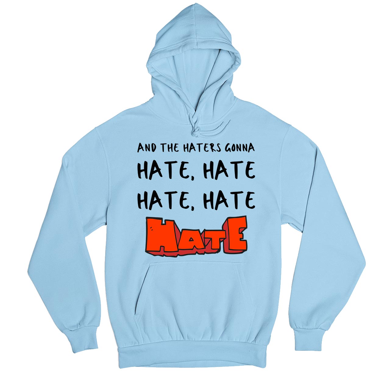 taylor swift haters gonna hate hoodie hooded sweatshirt winterwear music band buy online india the banyan tee tbt men women girls boys unisex baby blue