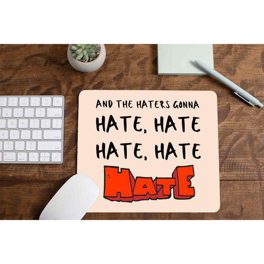 taylor swift haters gonna hate mousepad logitech large anime music band buy online india the banyan tee tbt men women girls boys unisex  