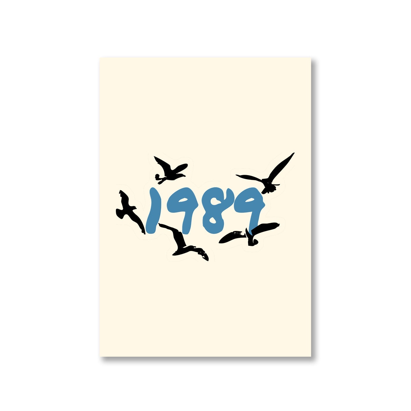 taylor swift 1989 poster wall art buy online india the banyan tee tbt a4