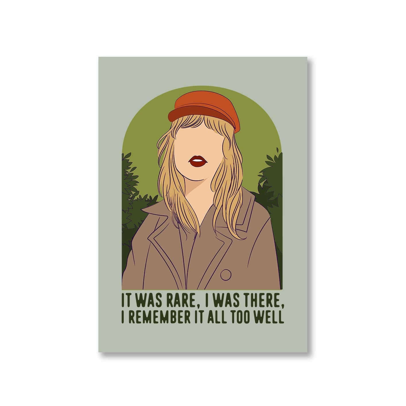 taylor swift remember it all too well poster wall art buy online india the banyan tee tbt a4