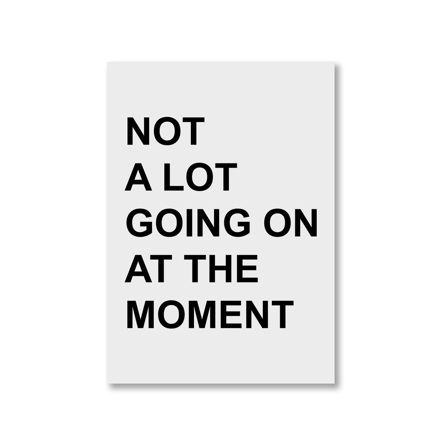 taylor swift not a lot going on poster wall art buy online india the banyan tee tbt a4