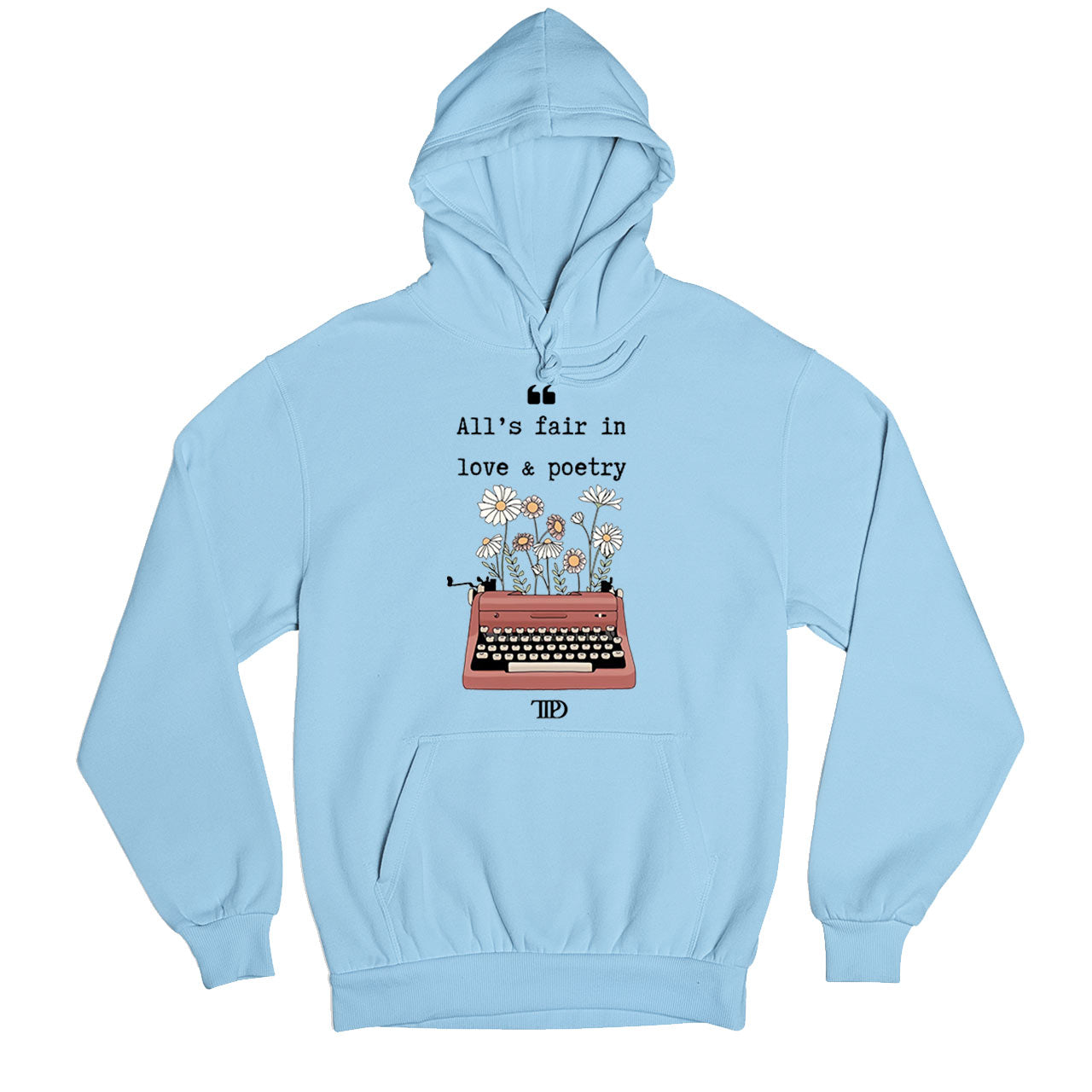 taylor swift love & poetry hoodie hooded sweatshirt winterwear music band buy online india the banyan tee tbt men women girls boys unisex baby blue