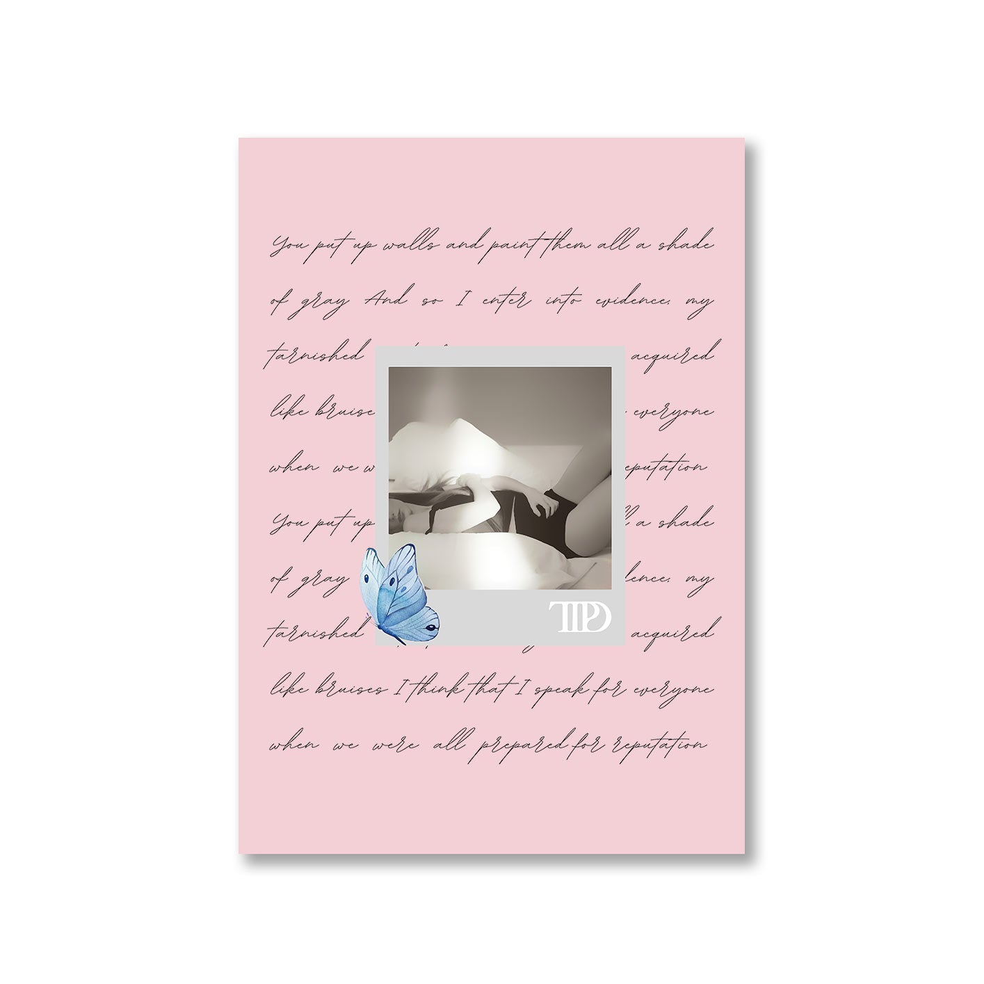 taylor swift tortured poets department poster wall art buy online india the banyan tee tbt a4