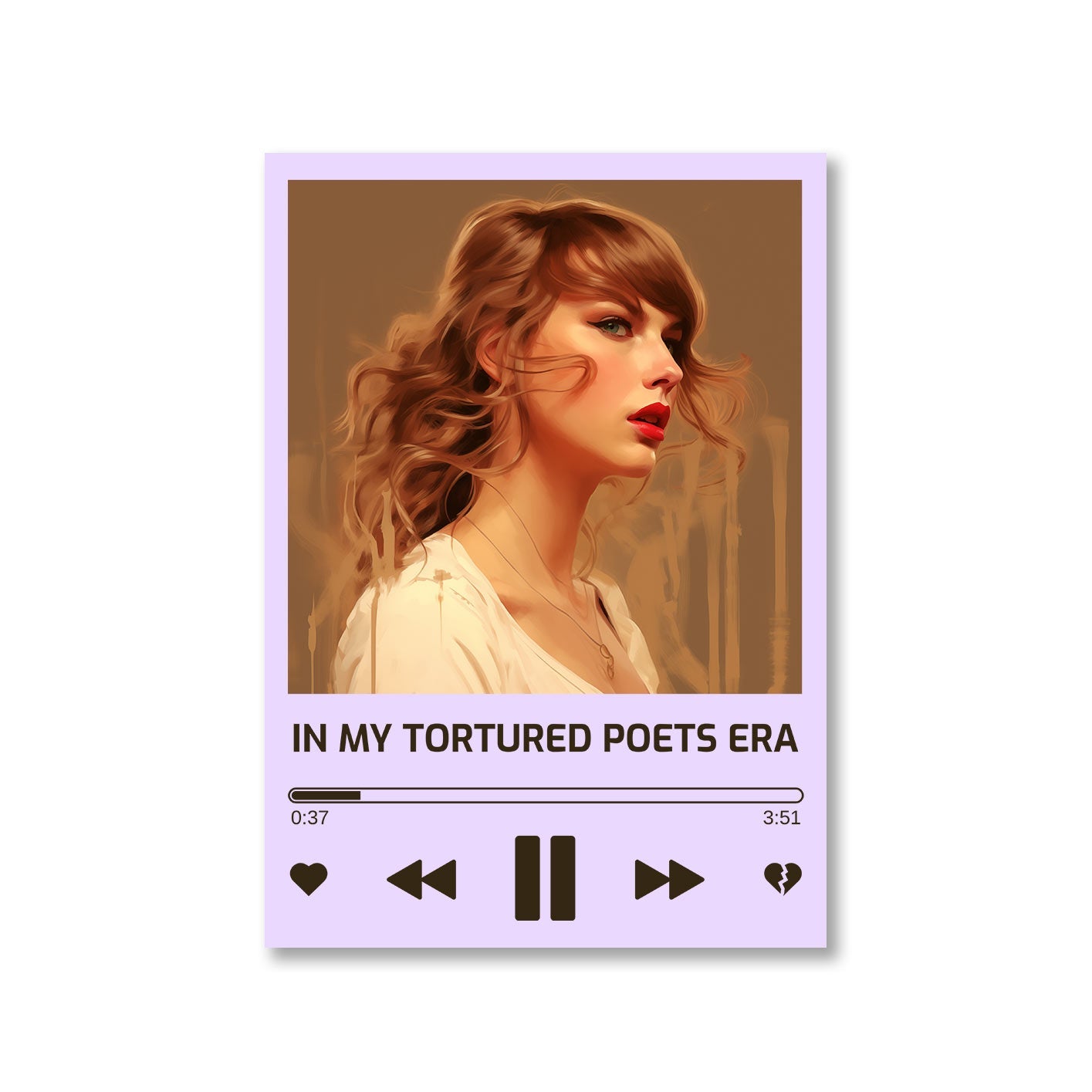 taylor swift tortured poets era poster wall art buy online india the banyan tee tbt a4