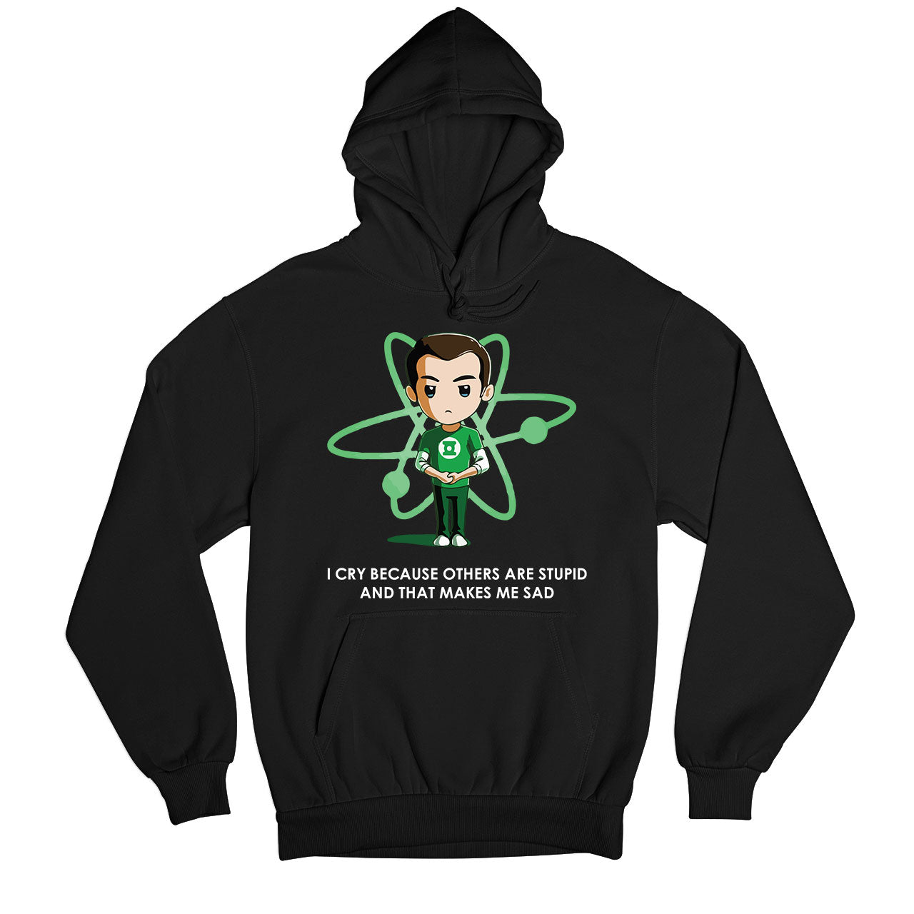 the big bang theory hoodie others are stupid
