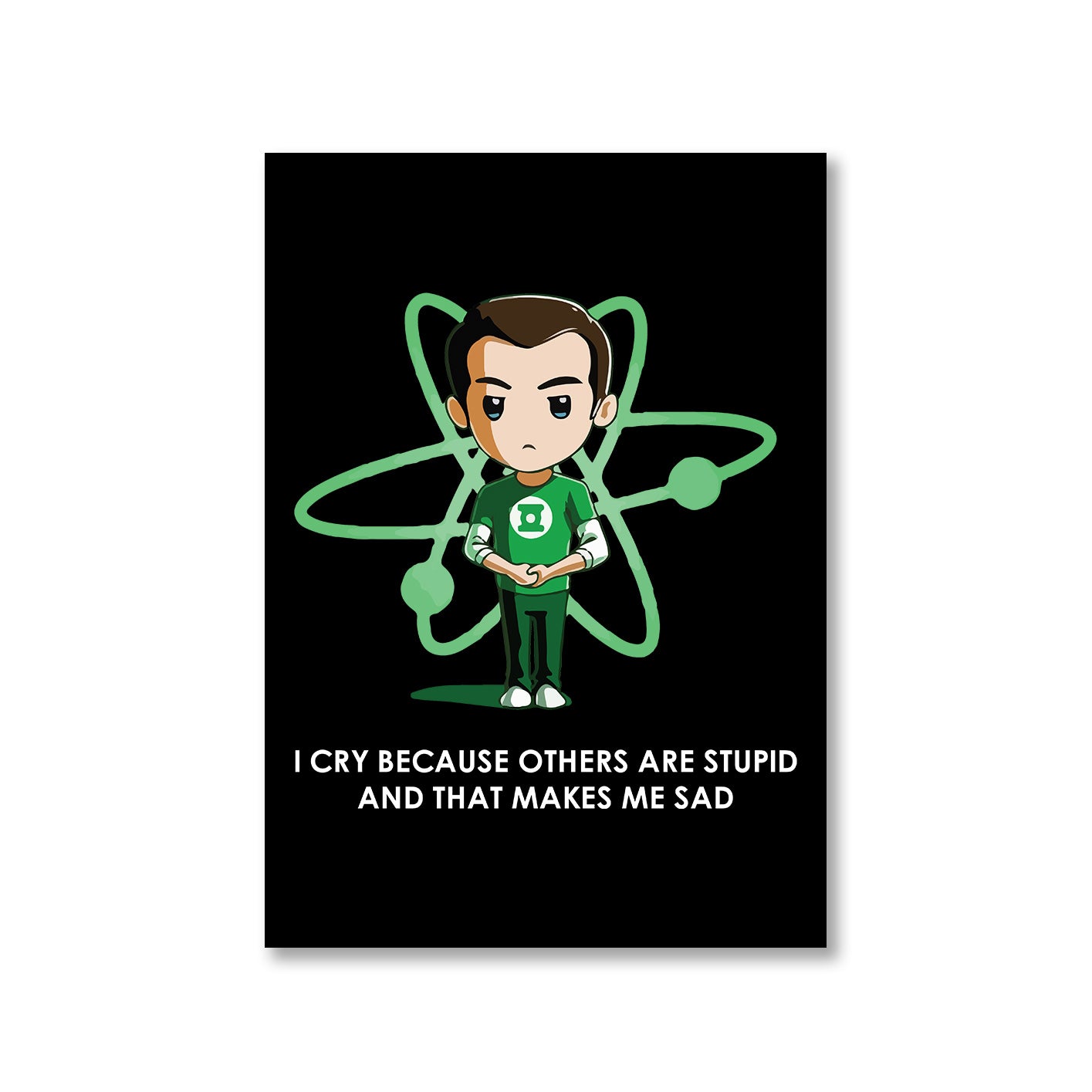 The Big Bang Theory Poster - Sheldon The Banyan Tee TBT