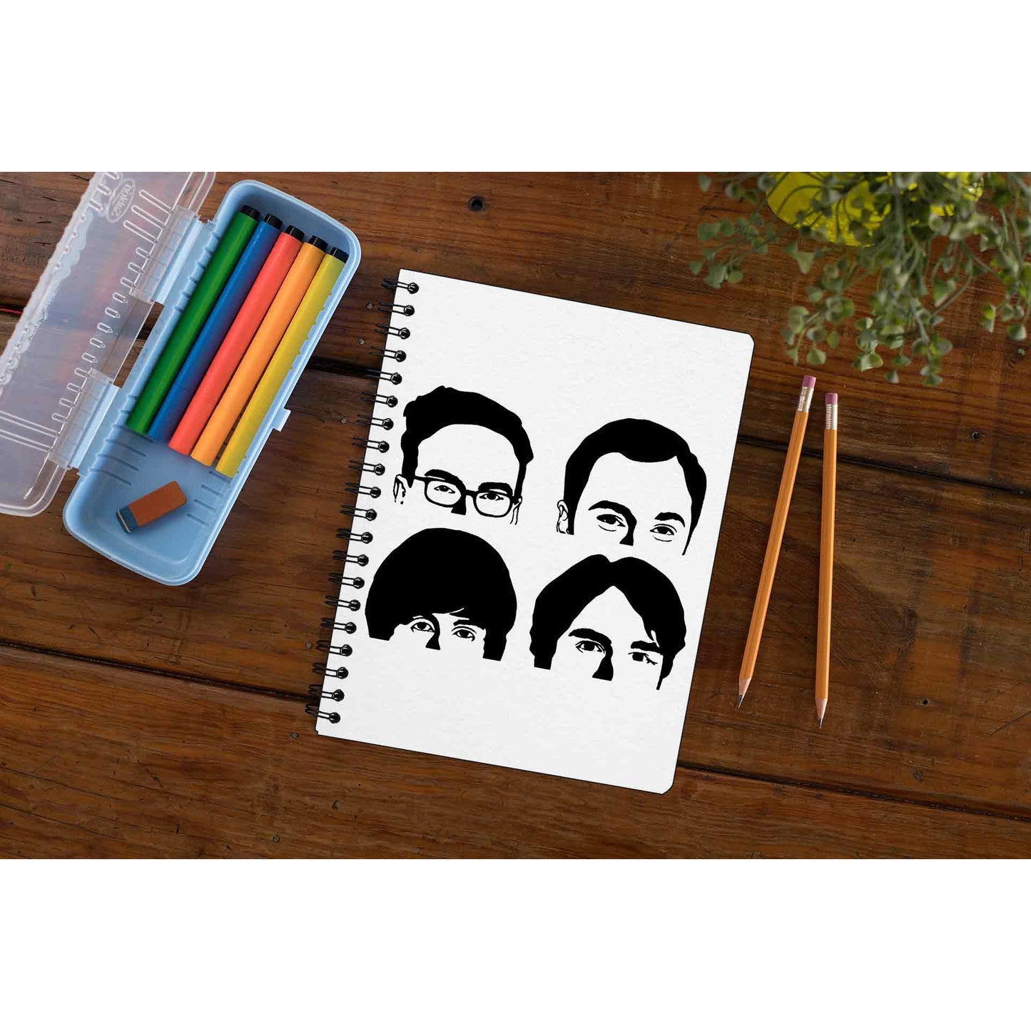 The Big Bang Theory Notebook The Banyan Tee TBT