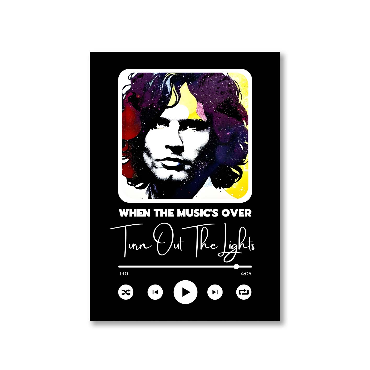 the doors when the music's over poster wall art buy online india the banyan tee tbt a4