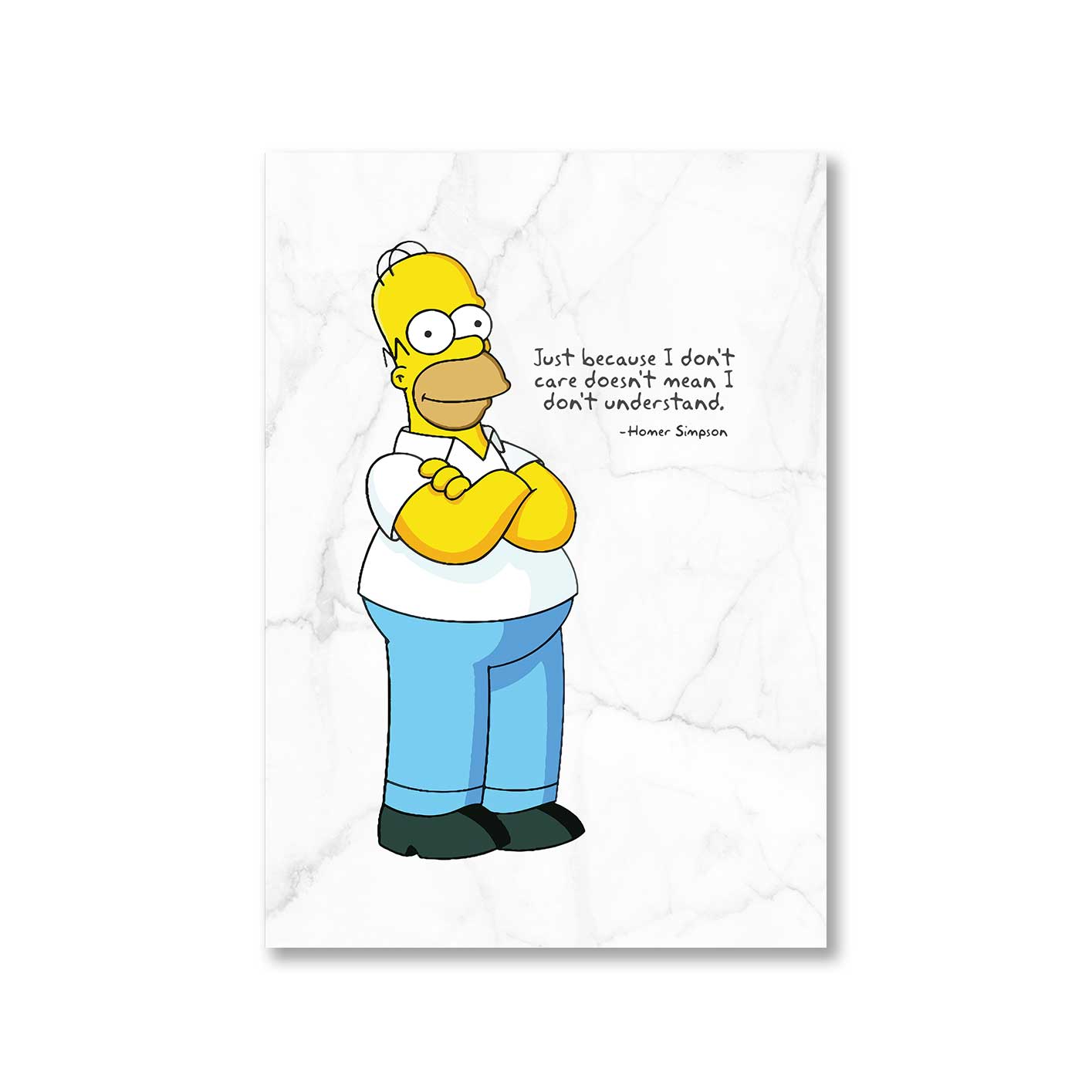 The Simpsons Poster - Homer Simpson The Banyan Tee TBT