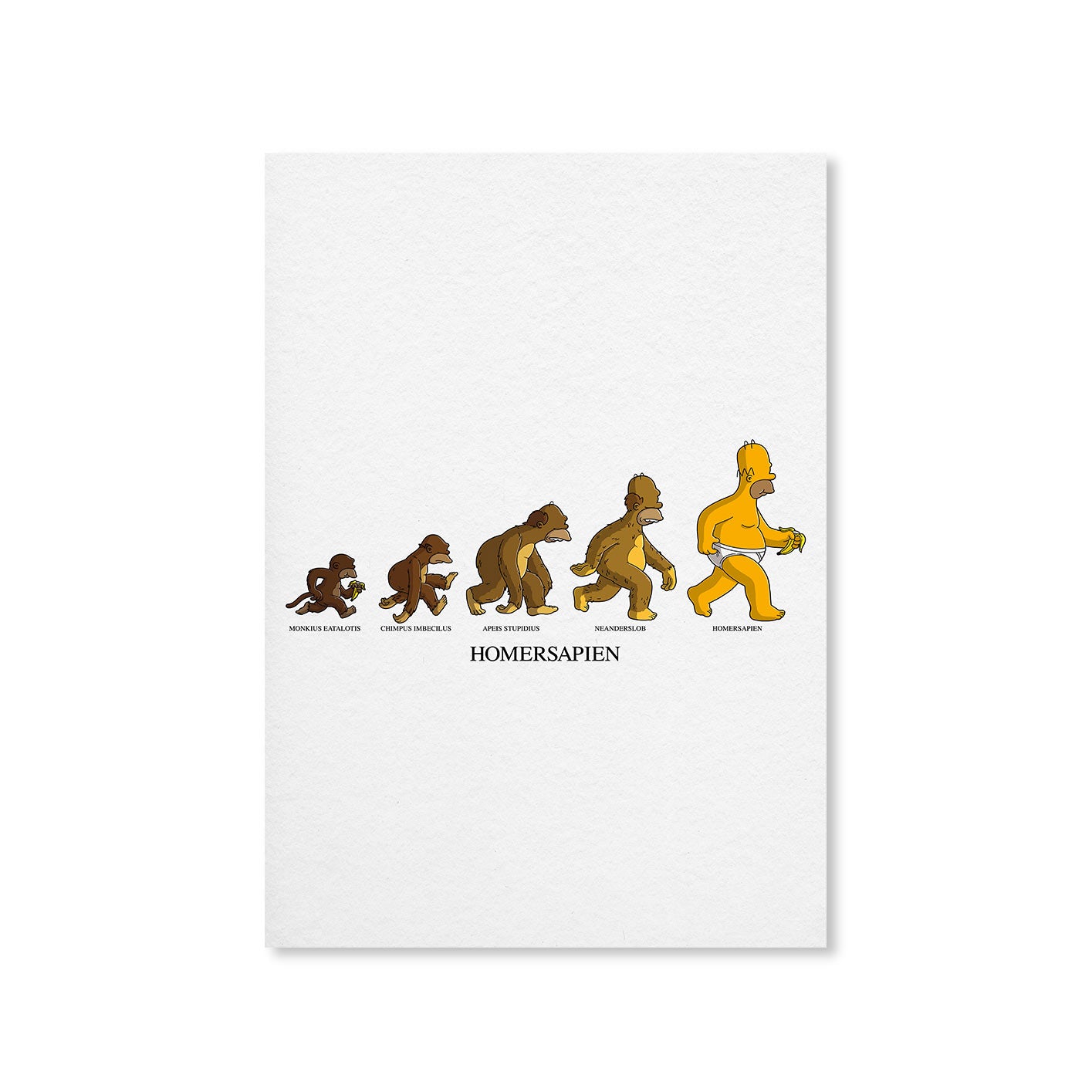 The Simpsons Poster by The Banyan Tee Poster for Wall Poster Design