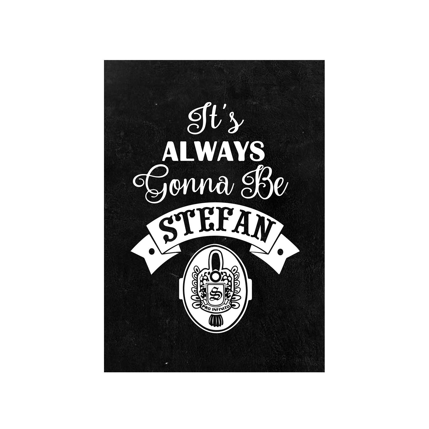 The Vampire Diaries Poster - Stefan The Banyan Tee TBT