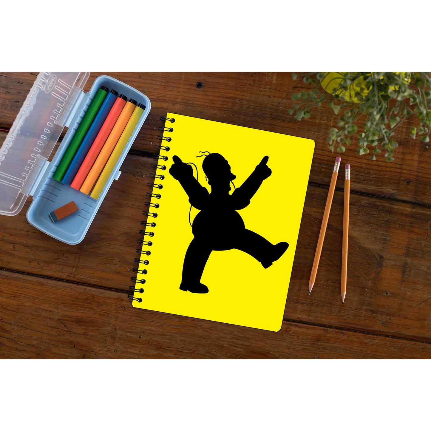 The Simpsons Notebook Notepad Diary by The Banyan Tee TBT