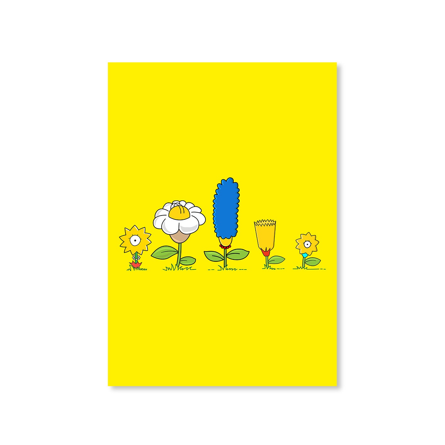 The Simpsons Poster by The Banyan Tee Poster for Wall Poster Design