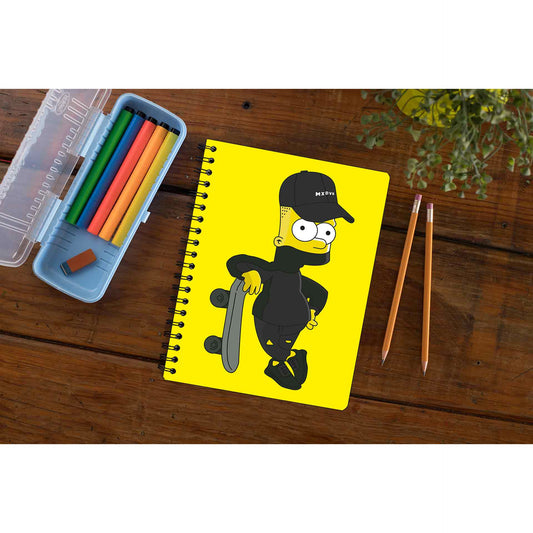 The Simpsons Notebook Notepad Diary by The Banyan Tee TBT