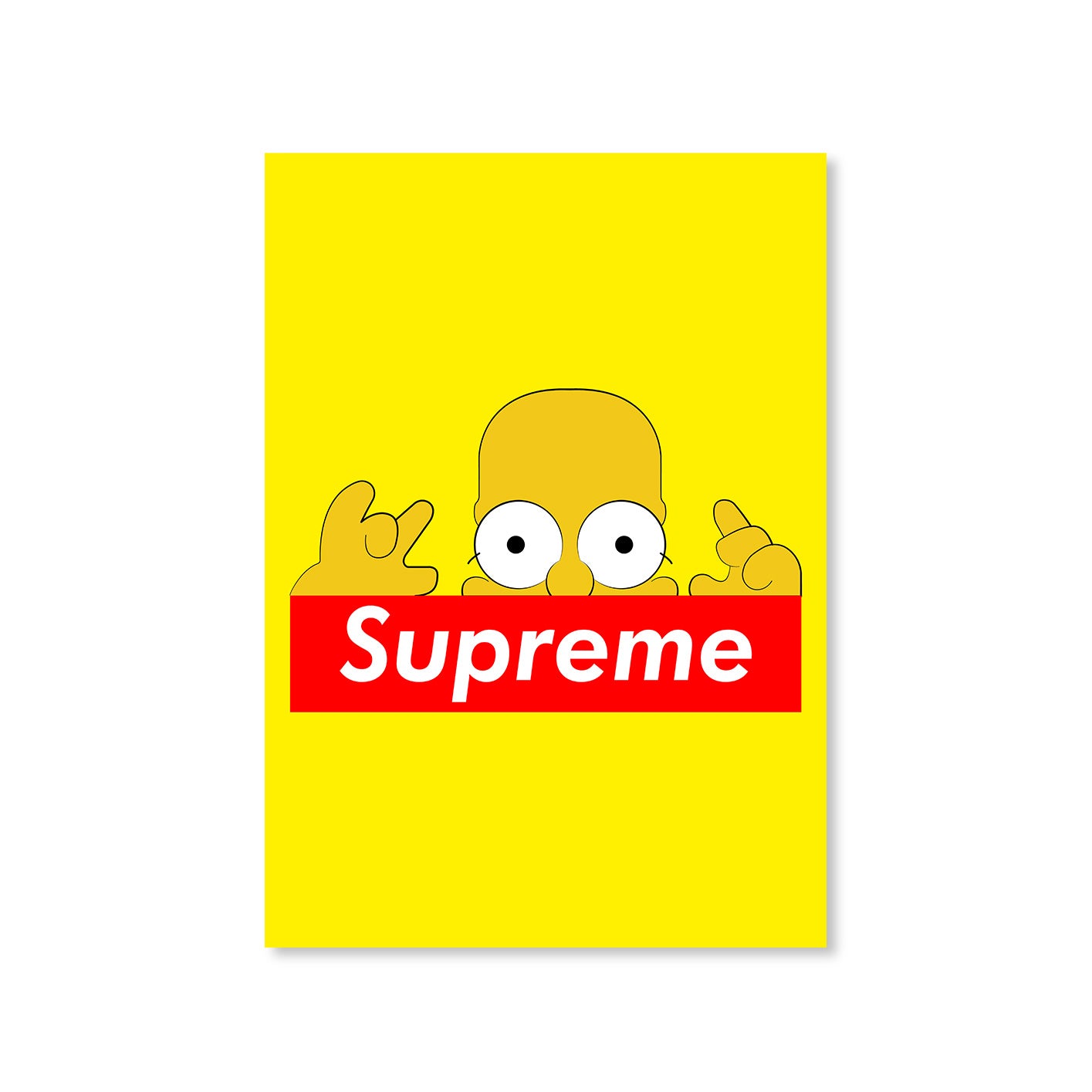 The Simpsons Poster by The Banyan Tee Poster for Wall Poster Design