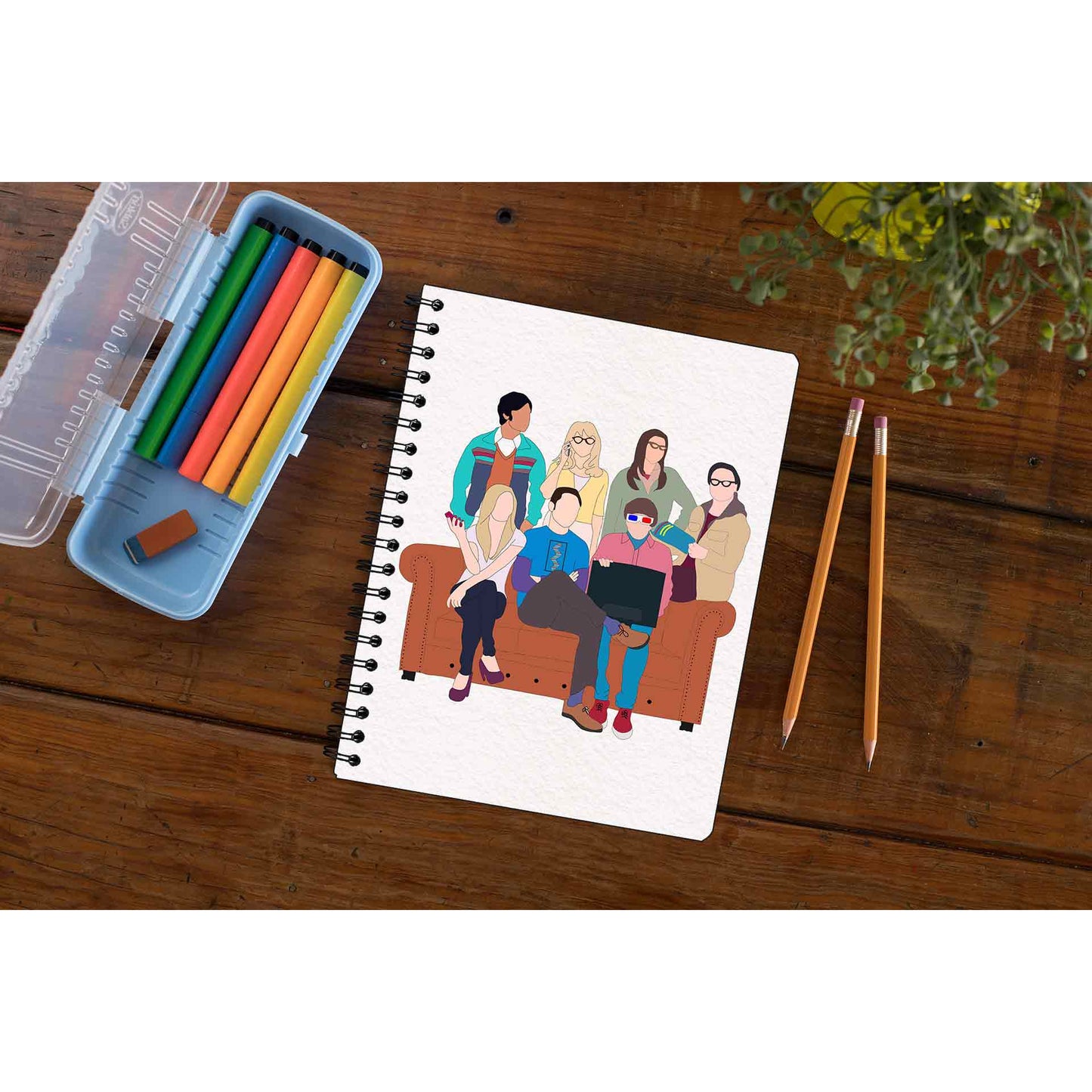 The Big Bang Theory Notebook The Banyan Tee TBT