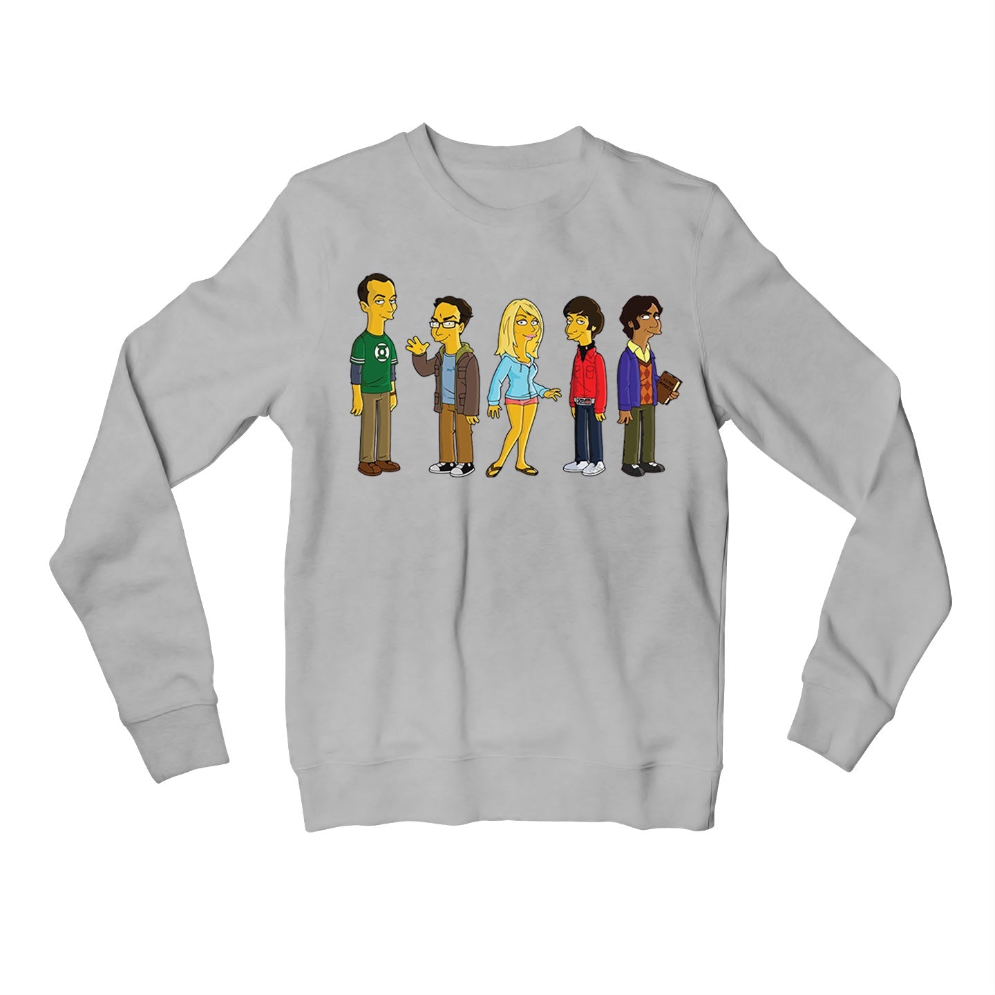 Buy The Big Bang Theory Sweatshirt Simpsonized at 50 OFF 🤑