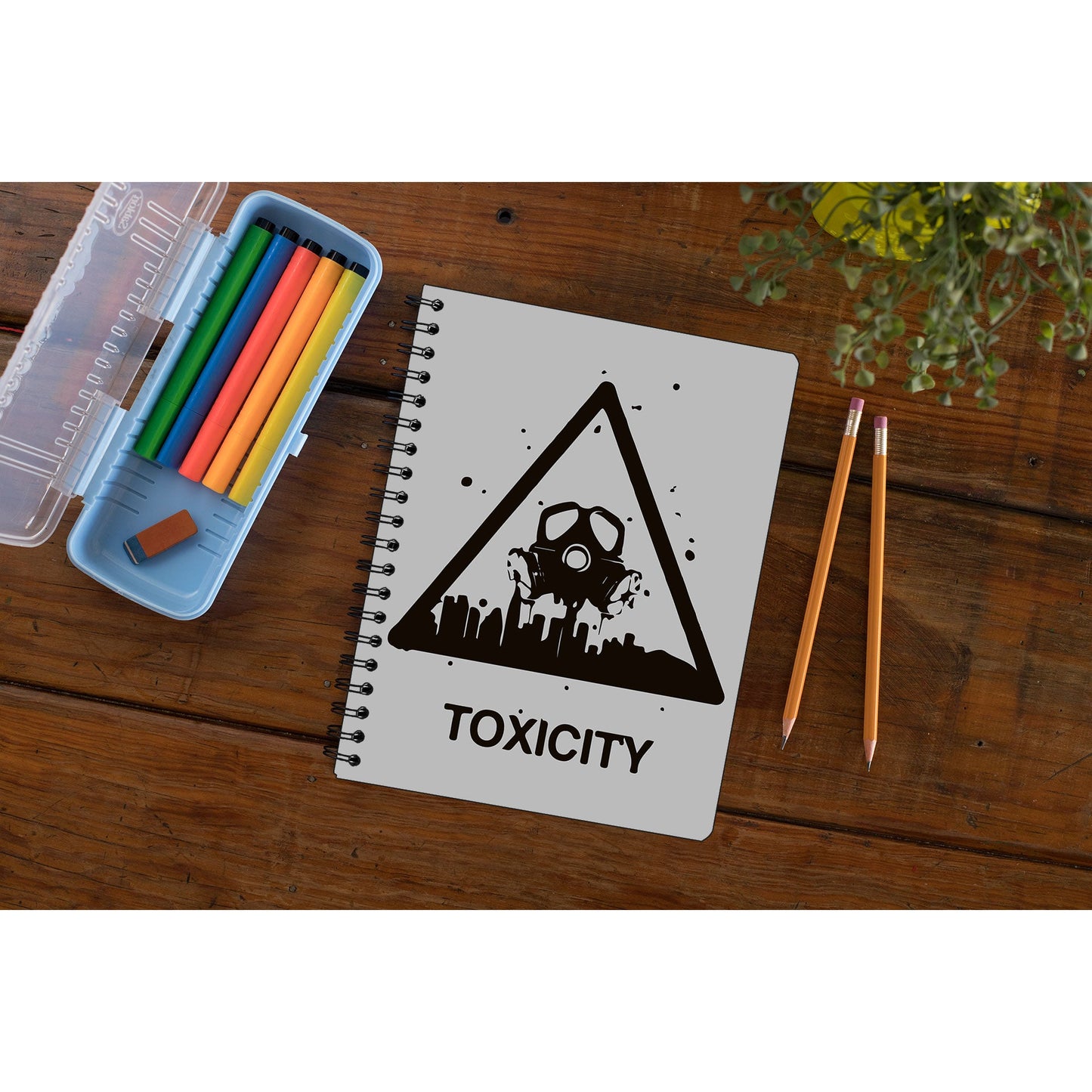 system of a down toxicity notebook notepad diary buy online india the banyan tee tbt unruled