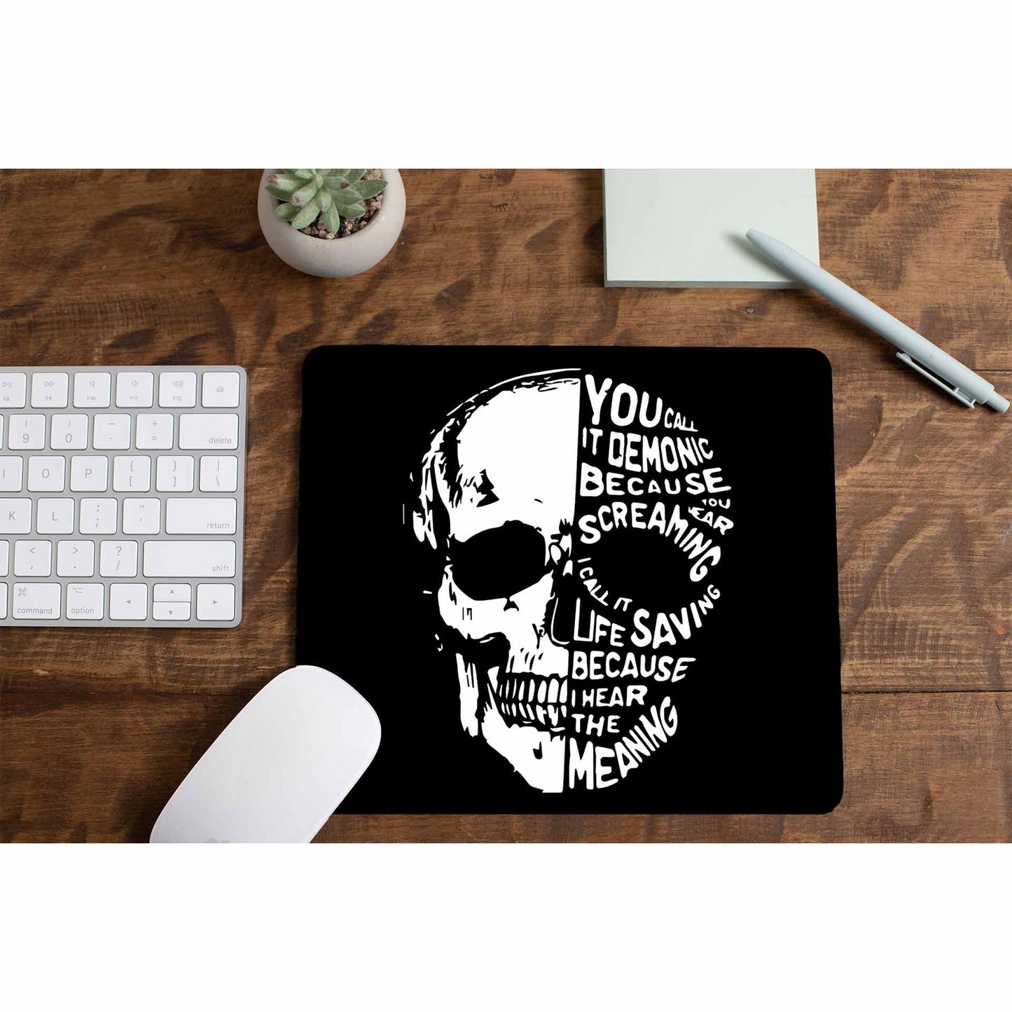 slipknot you call it demonic mousepad logitech large anime music band buy online india the banyan tee tbt men women girls boys unisex