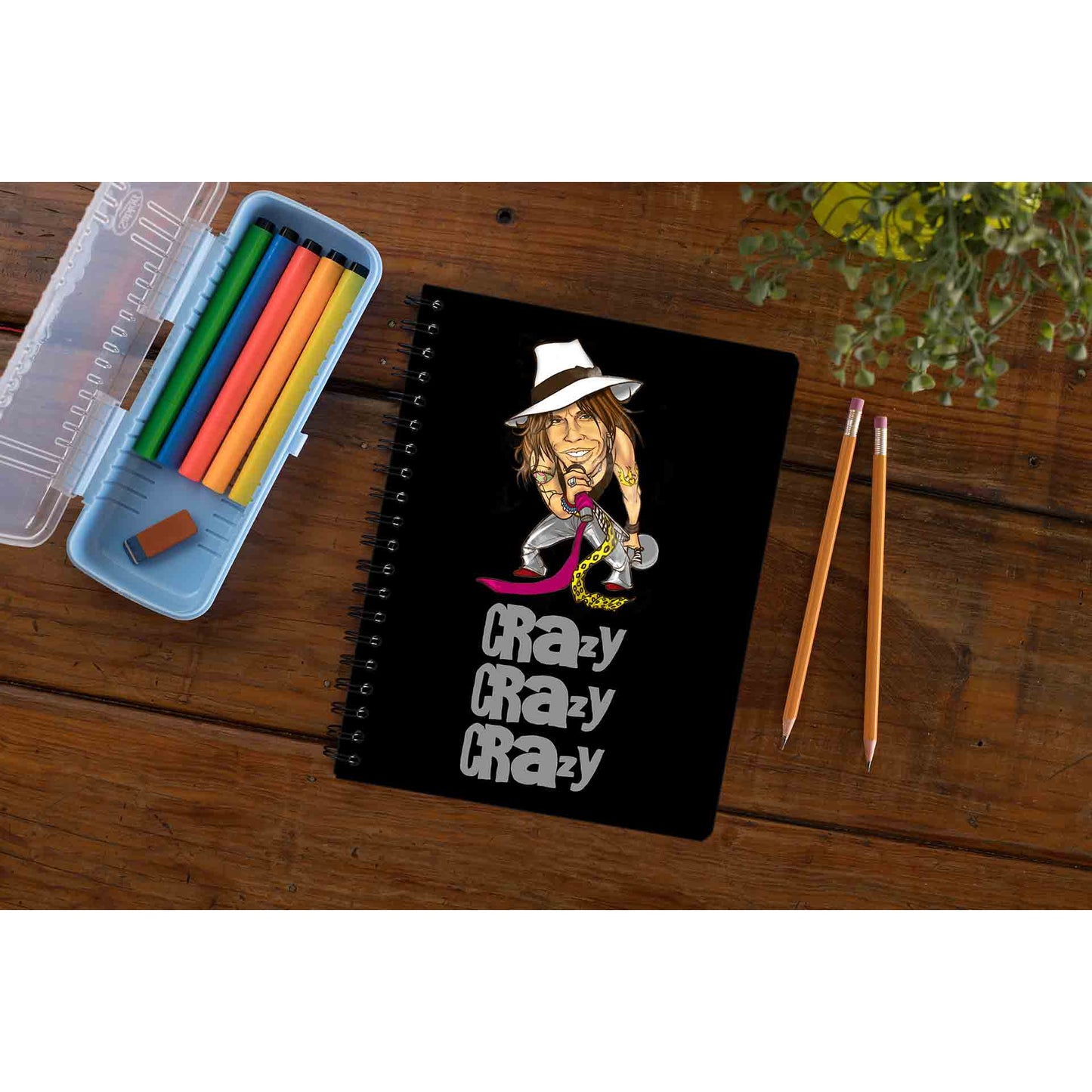 aerosmith crazy notebook notepad diary buy online india the banyan tee tbt unruled
