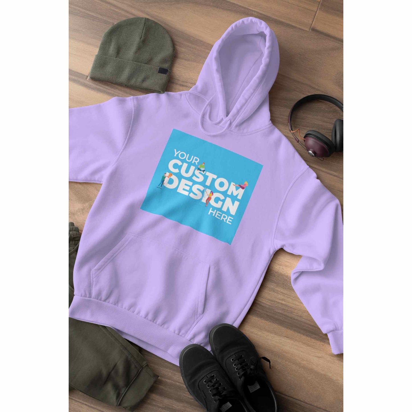 customized personalized gifts products hoodie hooded sweatshirt customizable custom lavender