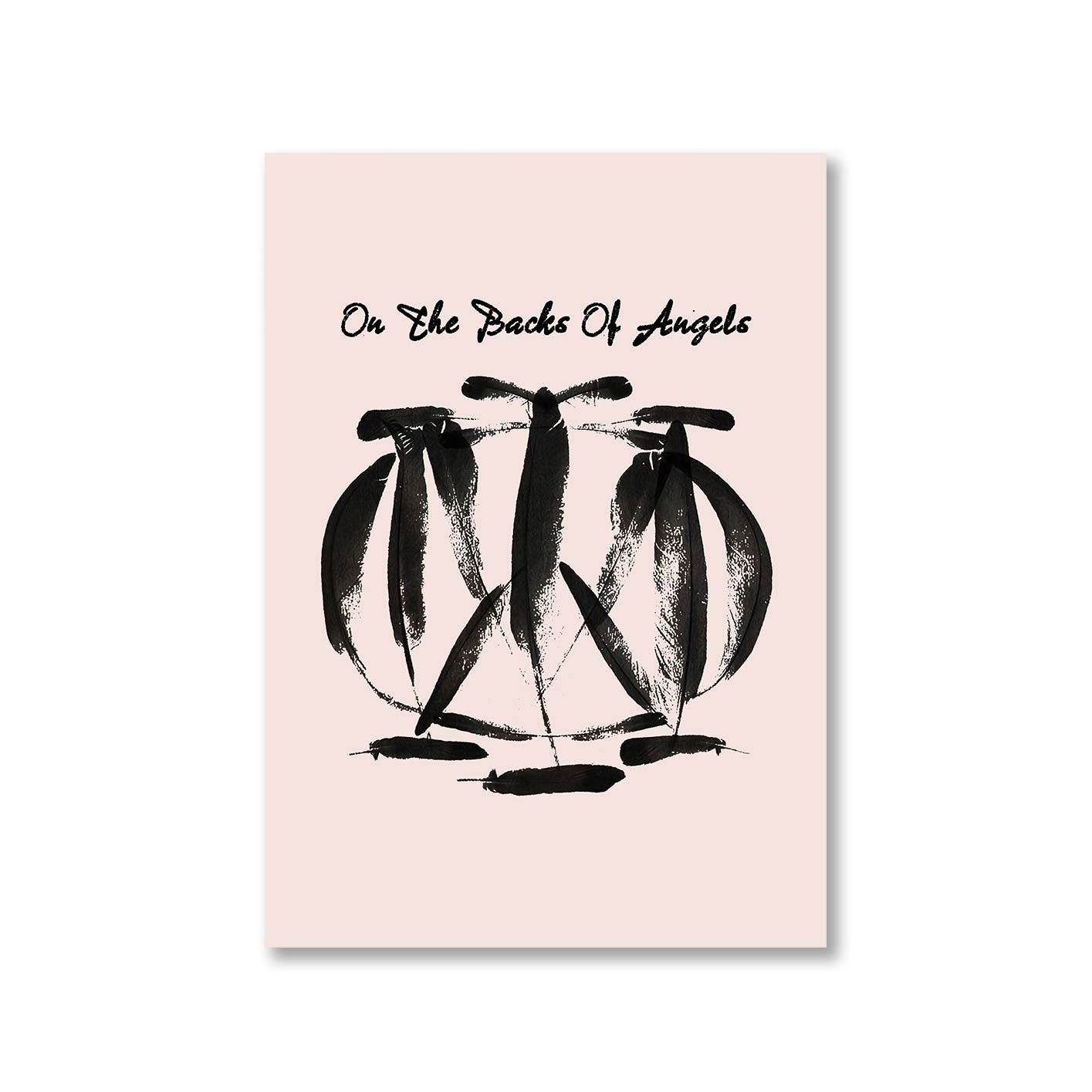 dream theater on the backs of angels poster wall art buy online india the banyan tee tbt a4