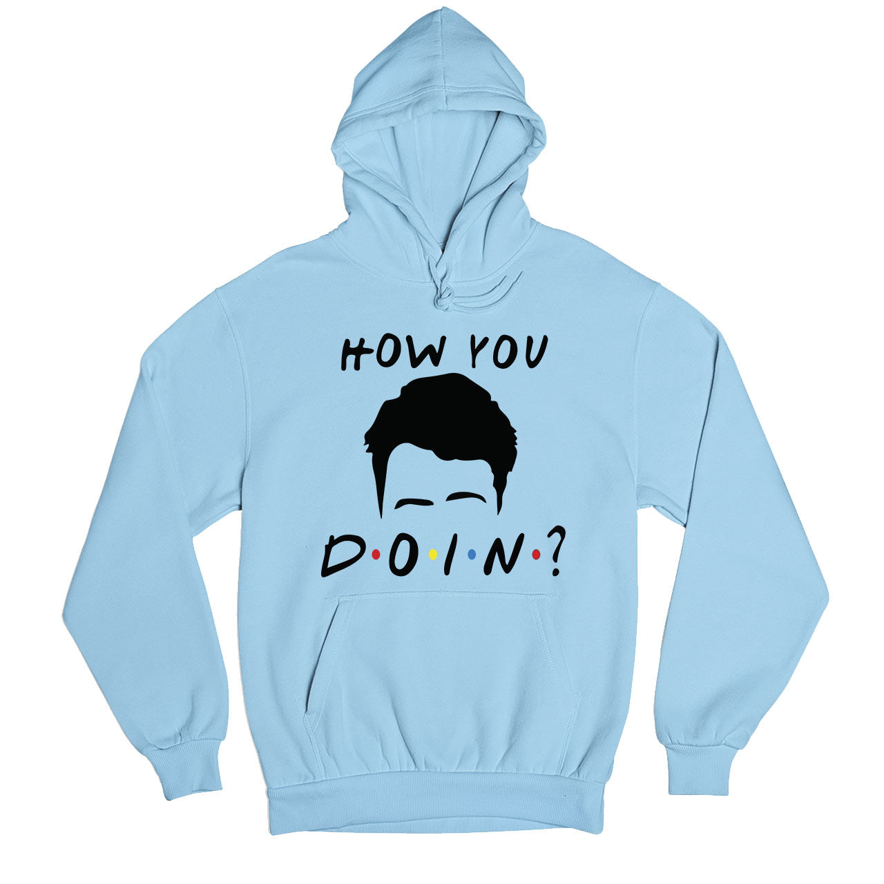 Friends Hoodie - How You Doin? Hoodie Hooded Sweatshirt The Banyan Tee TBT