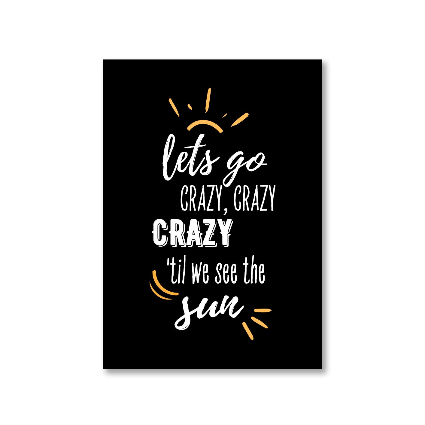 one direction crazy poster wall art buy online india the banyan tee tbt a4