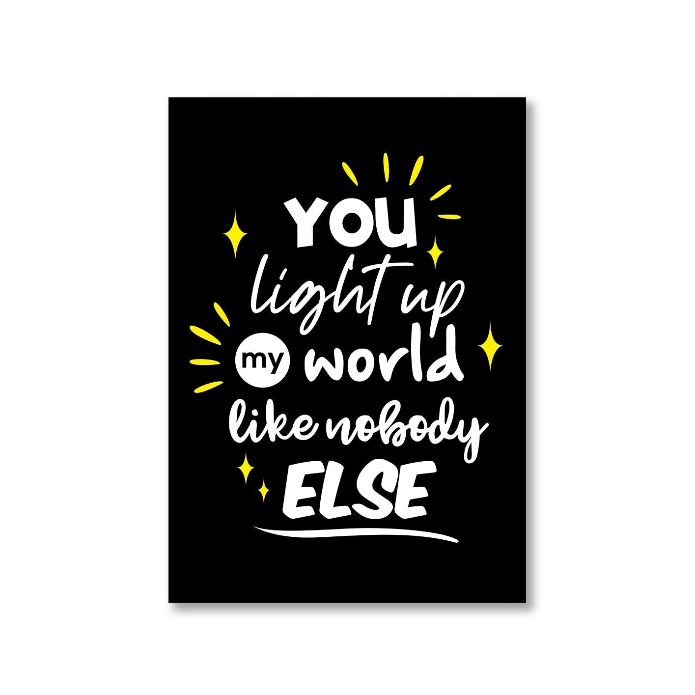 one direction you light up my world poster wall art buy online india the banyan tee tbt a4