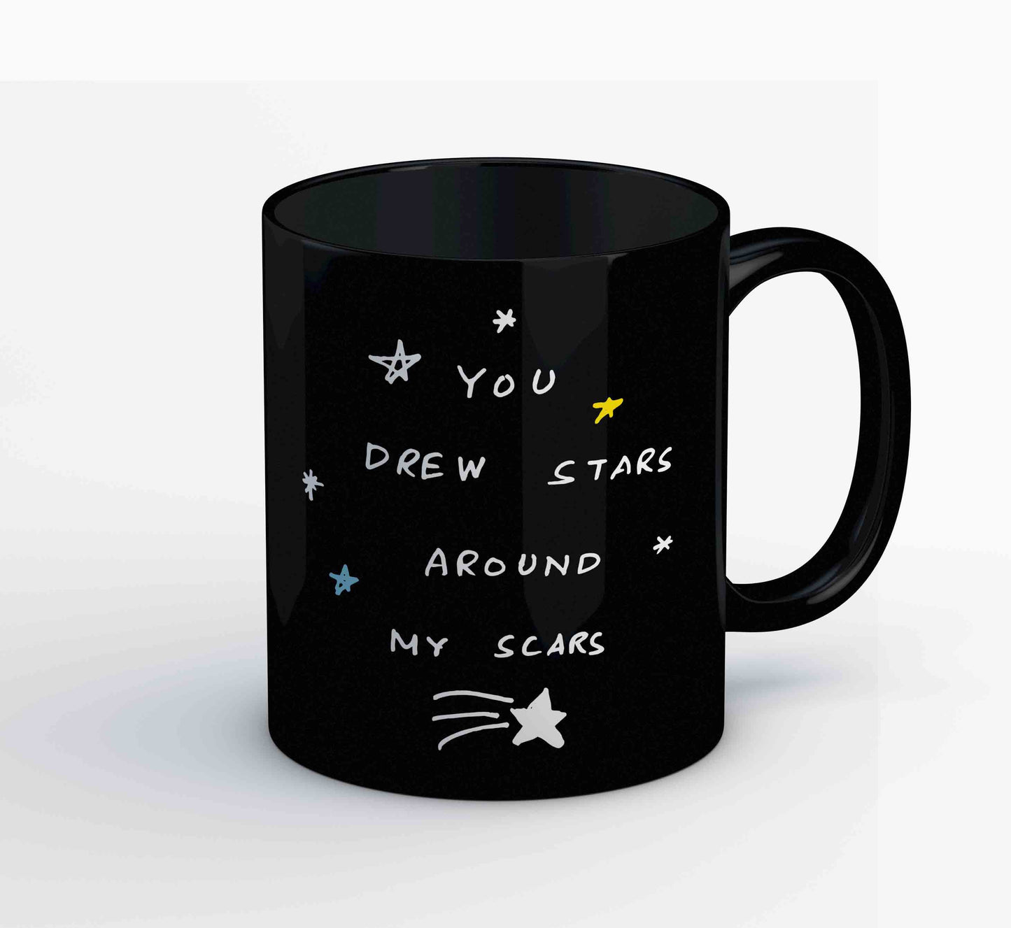 taylor swift cardigan mug coffee ceramic music band buy online india the banyan tee tbt men women girls boys unisex you drew stars around my scars