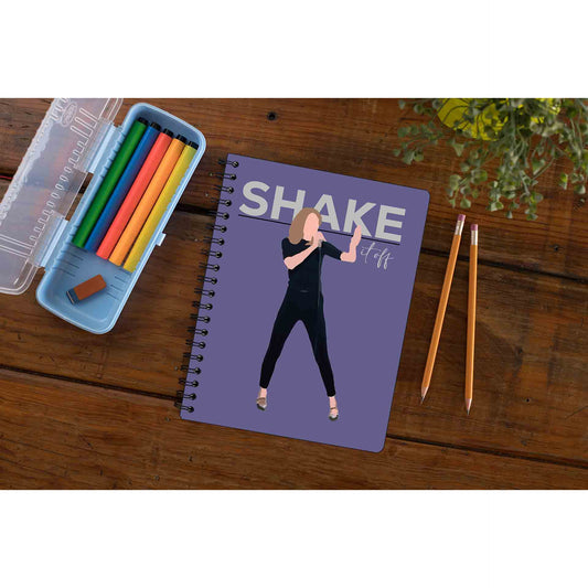 taylor swift shake it off notebook notepad diary buy online india the banyan tee tbt unruled