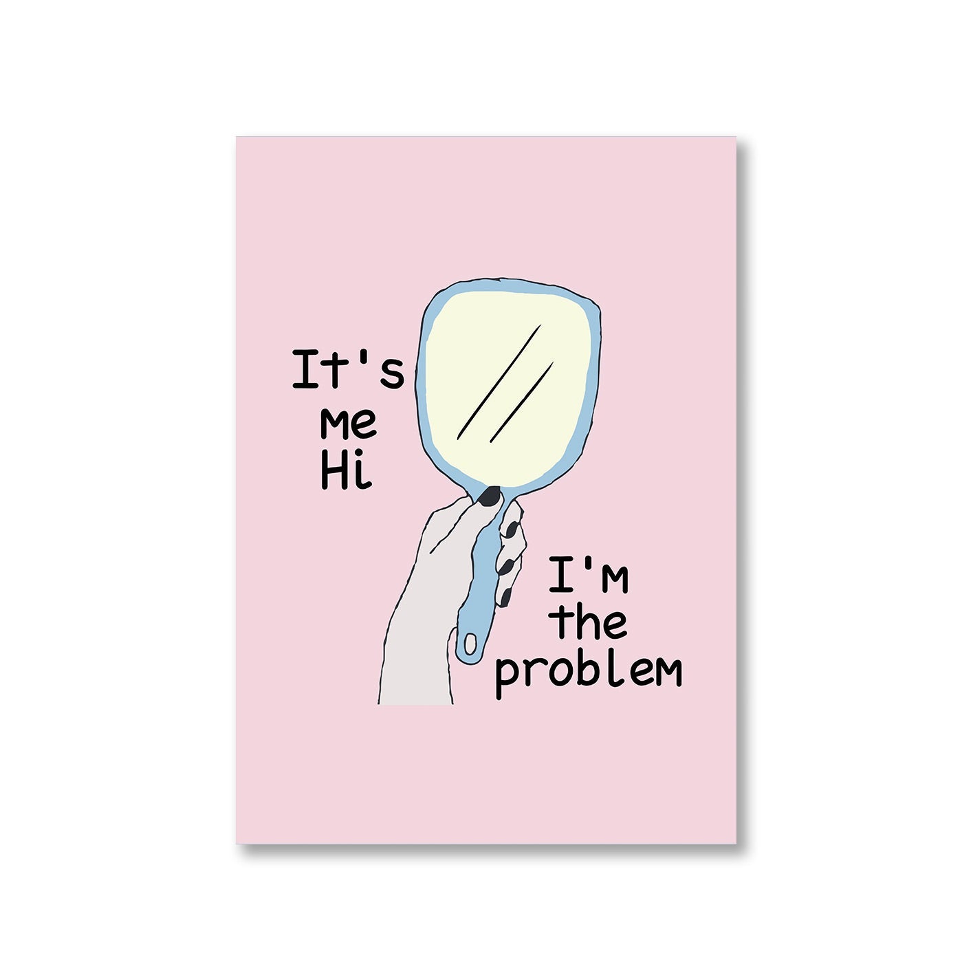 taylor swift anti hero poster wall art buy online india the banyan tee tbt a4 it's me hi i'm the problem